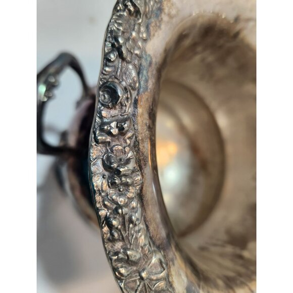 Vintage Sheridan Victorian Silverplate Ice Champagne Wine Bucket Trophy Style - Picture 11 of 16